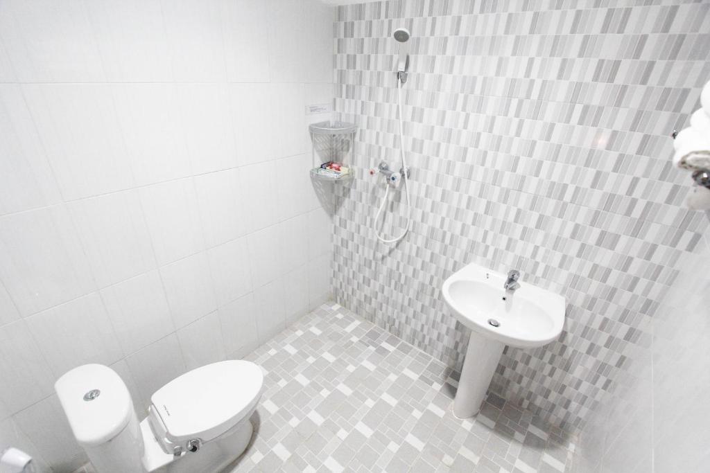 Koupelna v ubytování BeOne House Jogja