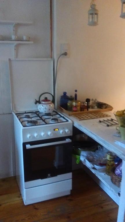 Kuchyňa alebo kuchynka v ubytovaní Apartament pod Piernikiem