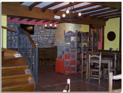 Restaurace v ubytování Posada El Pescador