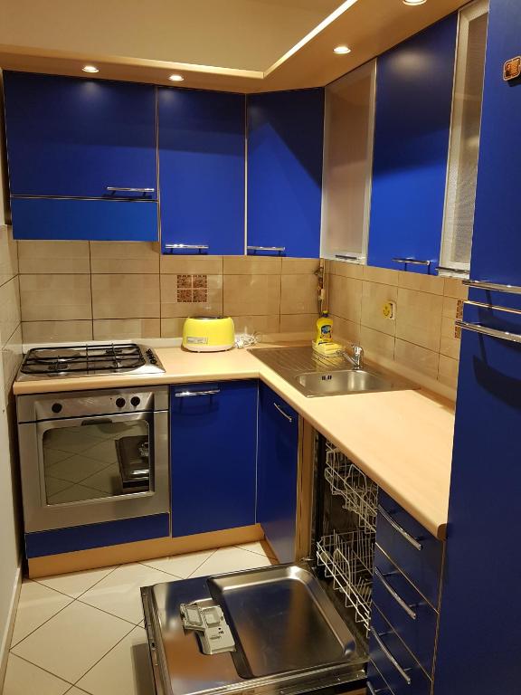 Kuchyňa alebo kuchynka v ubytovaní Apartment 40