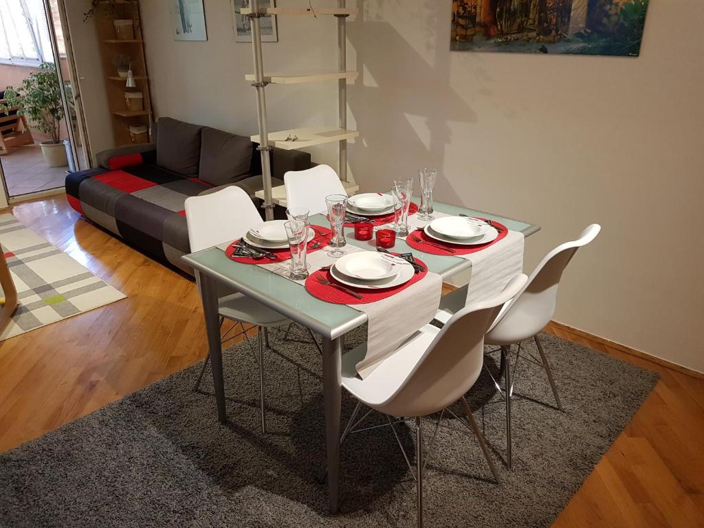 Posedenie v ubytovaní Apartment 40