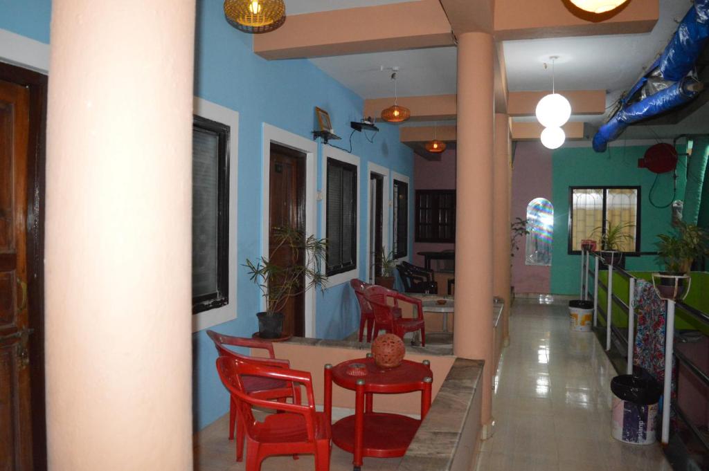Posezení v ubytování Cactus Guesthouse