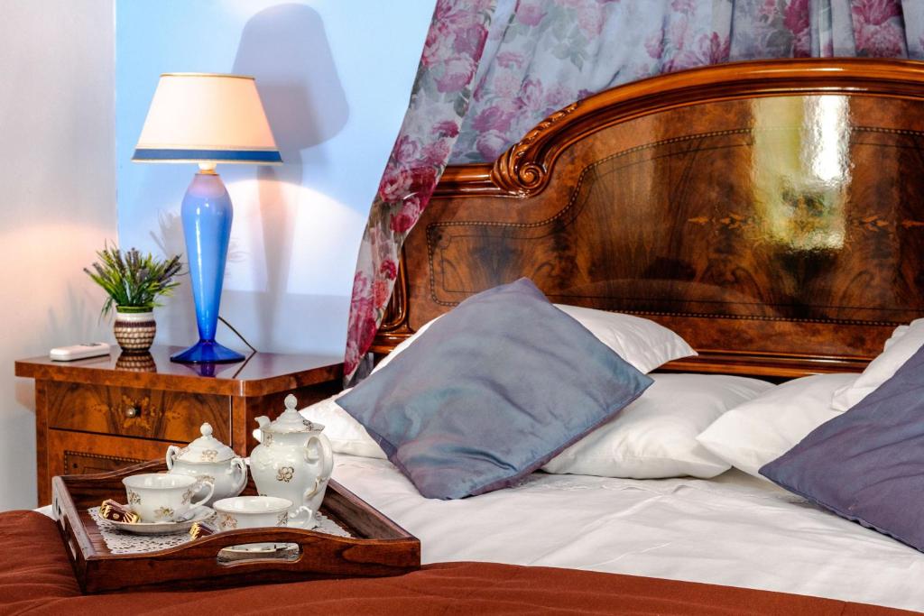 Posteľ alebo postele v izbe v ubytovaní Apartment Mama Luci