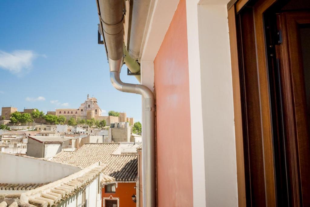 Nespecifikovaný výhled na destinaci Caravaca de la Cruz nebo výhled na město při pohledu z apartmánu