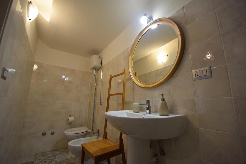 Kúpeľňa v ubytovaní Zù Mariu B&B