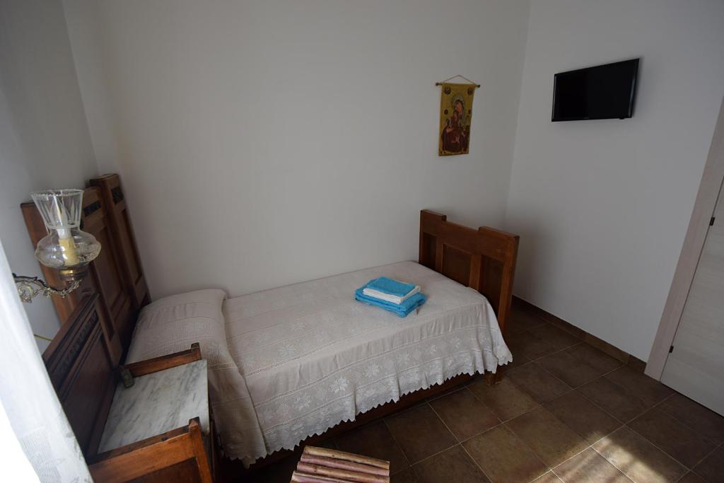 Posteľ alebo postele v izbe v ubytovaní Zù Mariu B&B