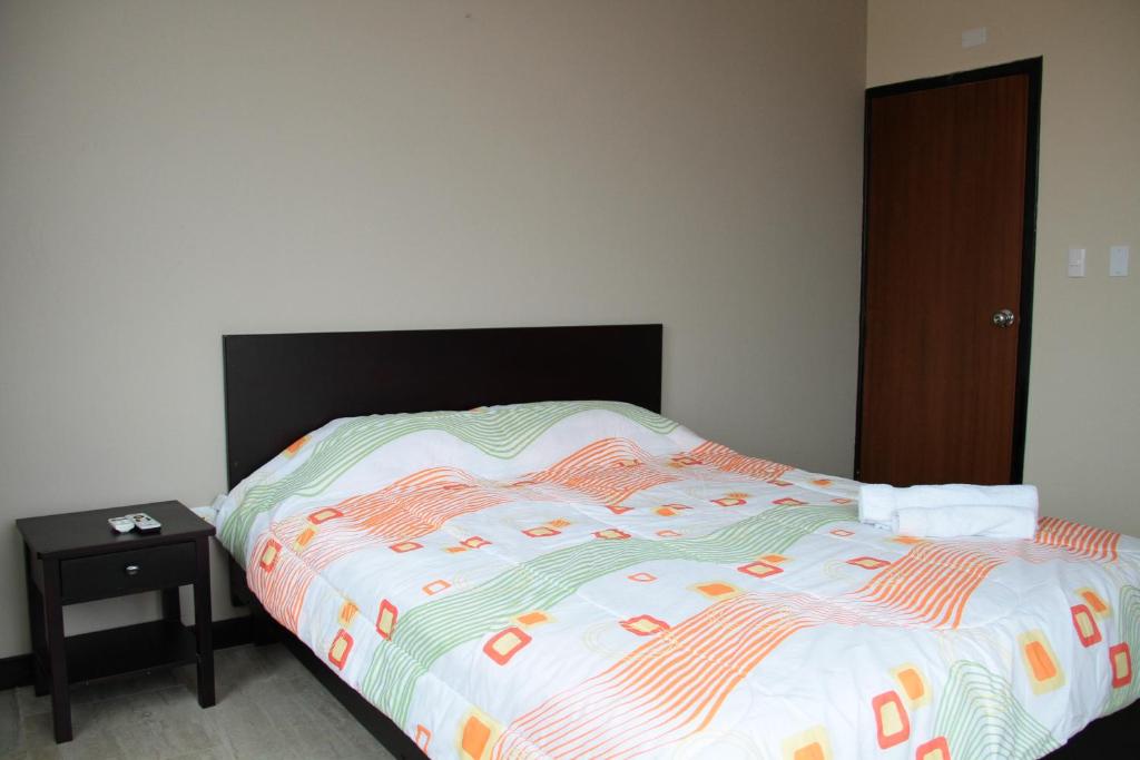 Postel nebo postele na pokoji v ubytování Fogata Hostel