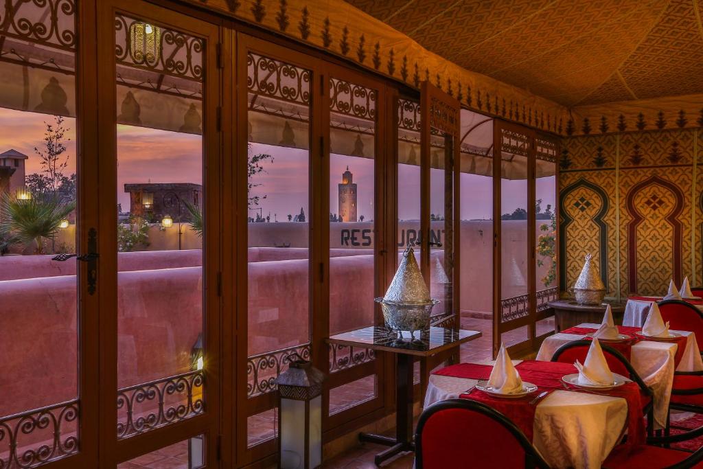 Restaurace v ubytování Riad & Spa Bahia Salam