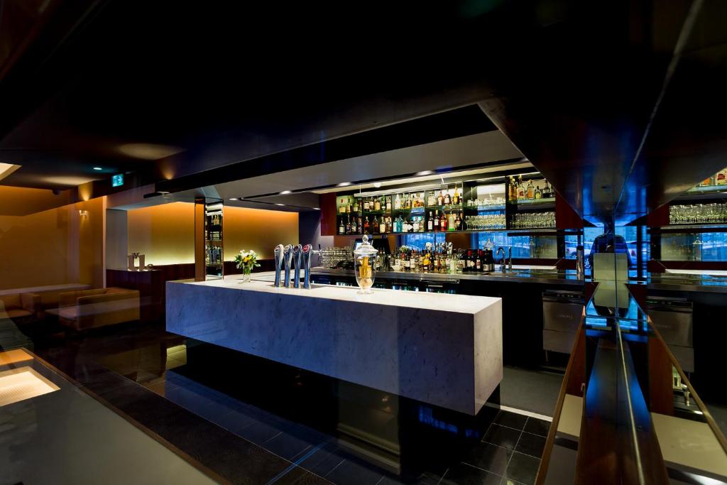 Lounge nebo bar v ubytování Customs House Hotel