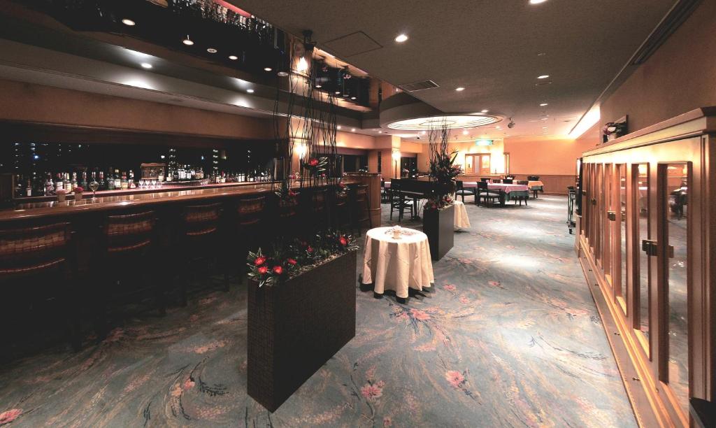 Lounge nebo bar v ubytování Takarazuka Washington Hotel