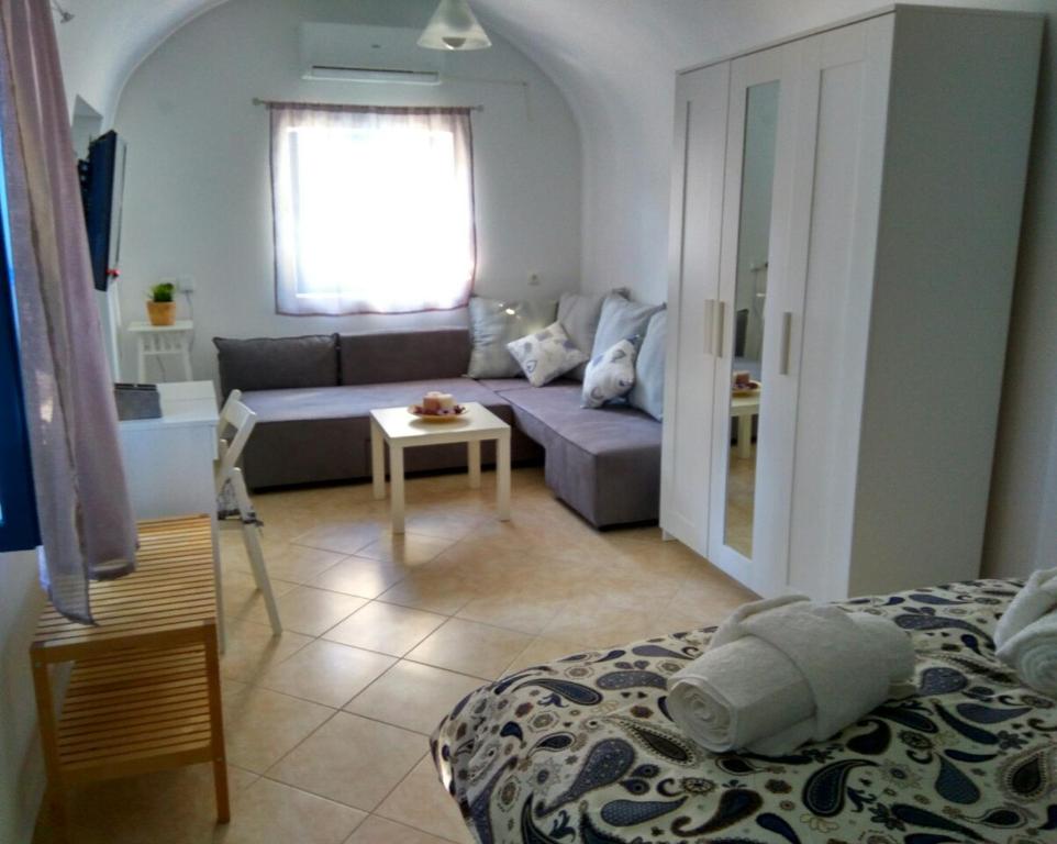 Postel nebo postele na pokoji v ubytování Casa Bianco e Blu