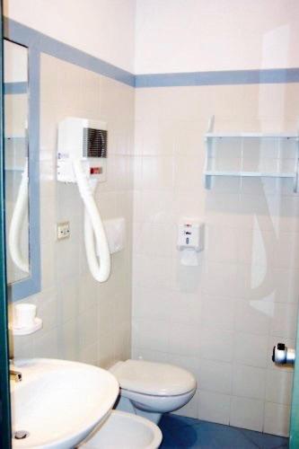 Koupelna v ubytování Hotel Rizieri