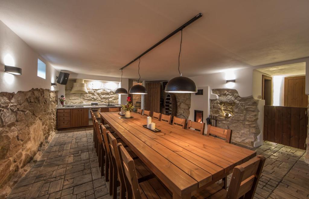 Kuchyň nebo kuchyňský kout v ubytování Smrcina Resort