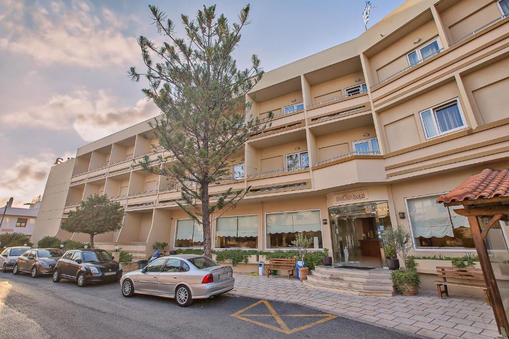 Budova, kde se hotel nachází