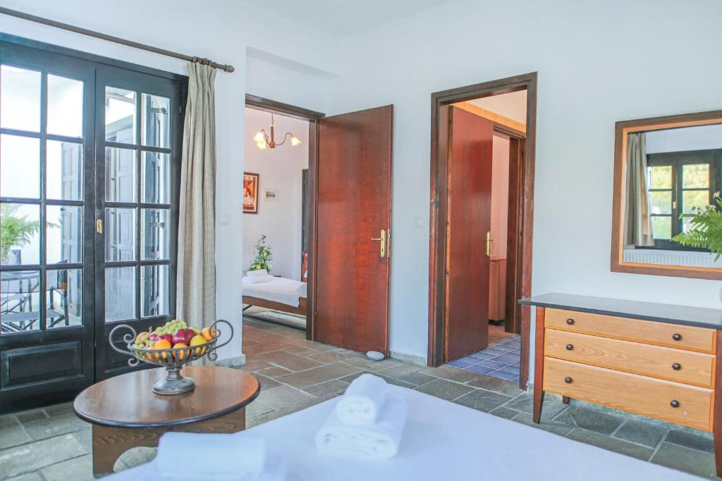 Posteľ alebo postele v izbe v ubytovaní Pilio Sea Horizon Hotel