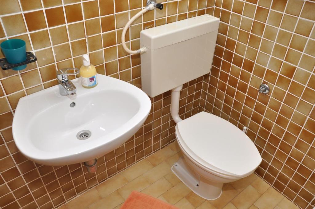 Kúpeľňa v ubytovaní Apartments Smilja