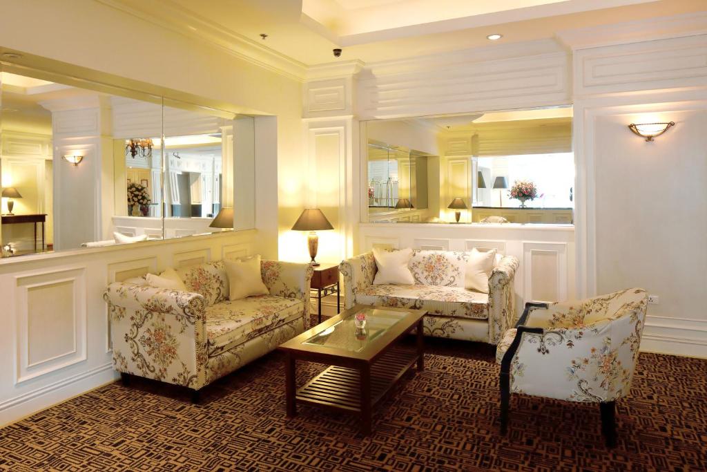 Posezení v ubytování Sunway Hotel Hanoi