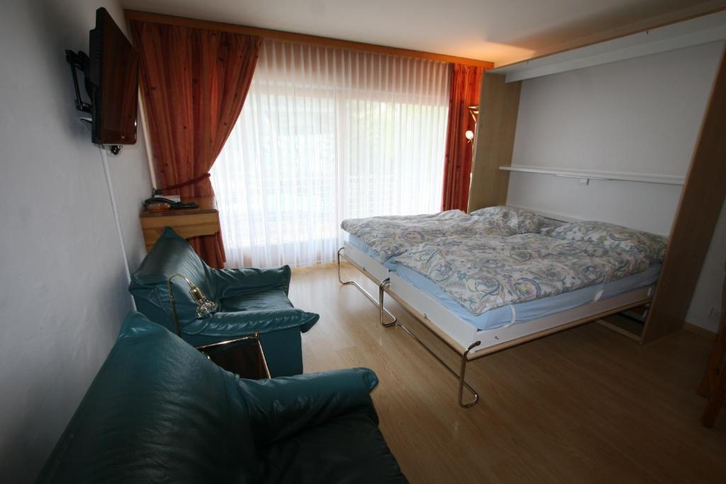 Postel nebo postele na pokoji v ubytování Résidence Mont-Calme