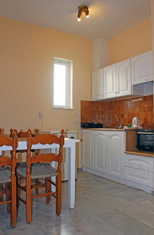 Kuchyň nebo kuchyňský kout v ubytování Castello Bianco Aparthotel