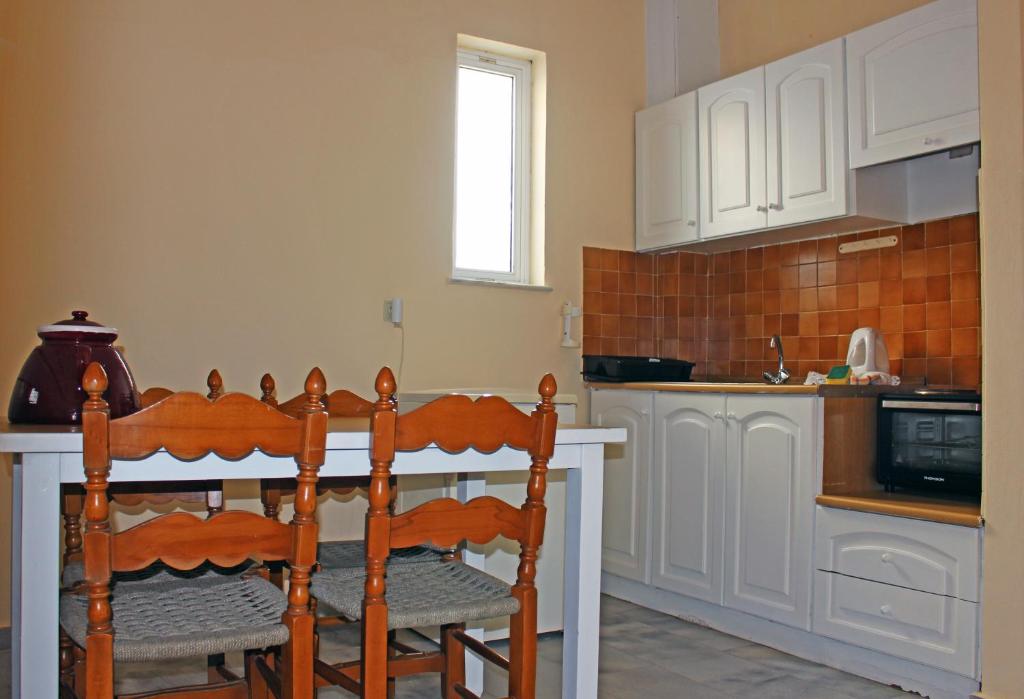 Kuchyň nebo kuchyňský kout v ubytování Castello Bianco Aparthotel