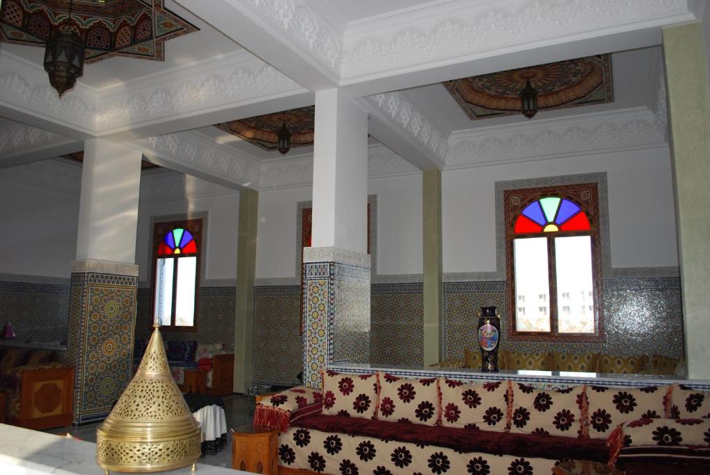 Posezení v ubytování Agyad Maroc Appart-Hotel