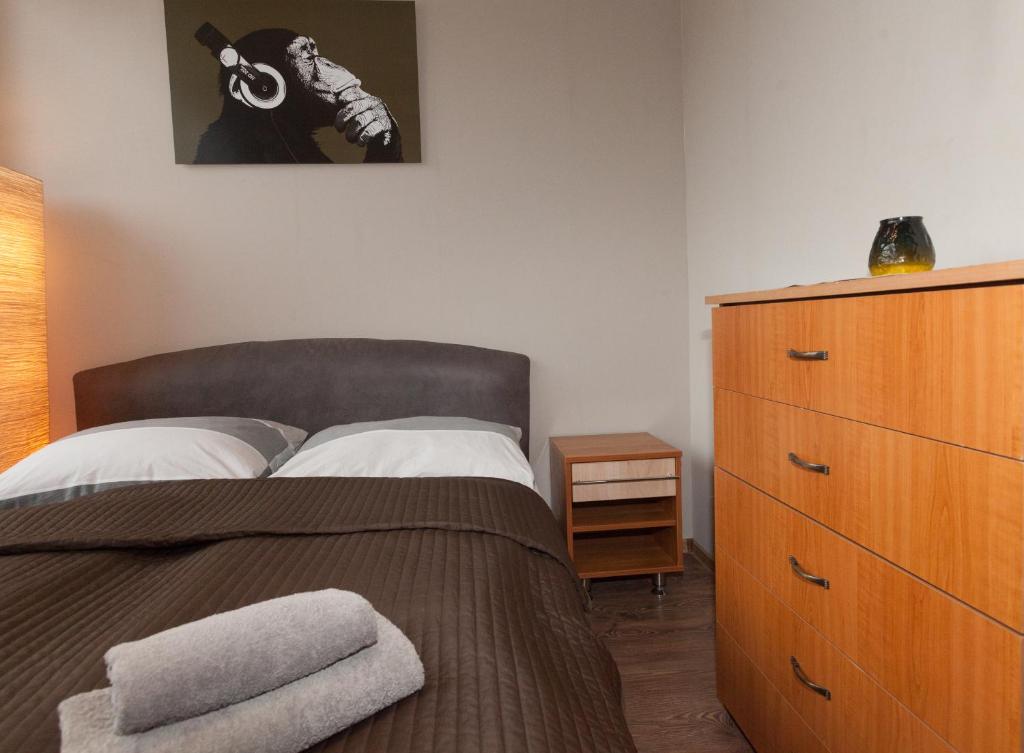 Letto o letti in una camera di AnVa House