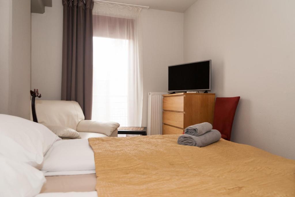 Letto o letti in una camera di AnVa House
