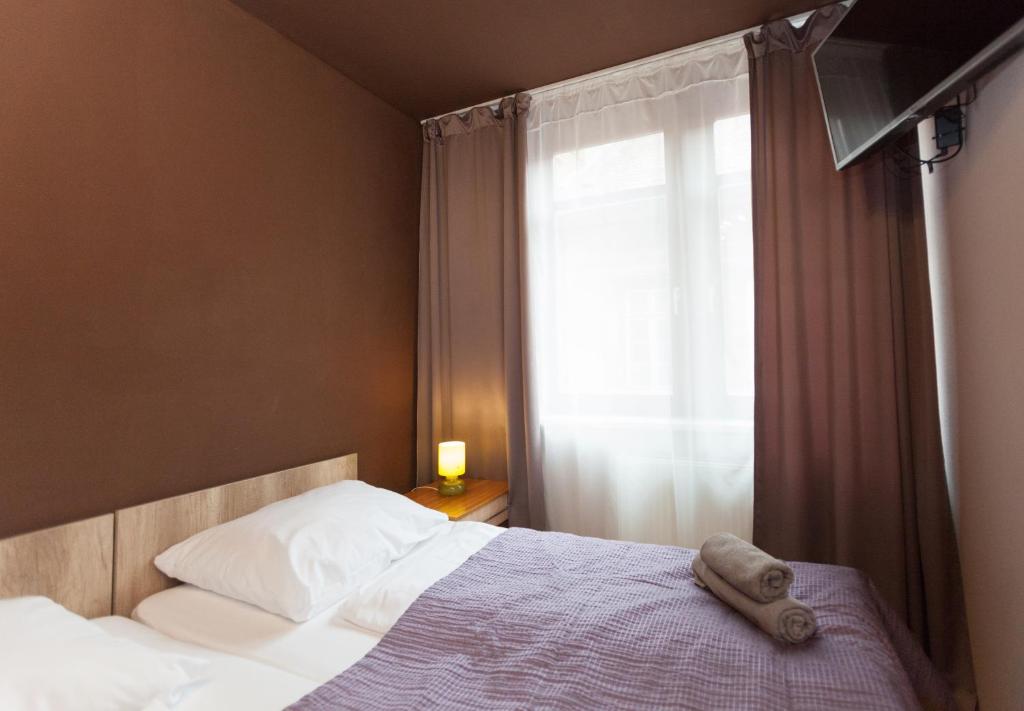 Letto o letti in una camera di AnVa House