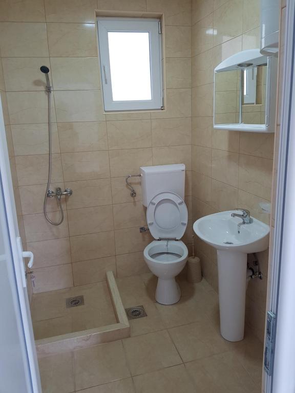 Koupelna v ubytování Apartmani Vila Ebra
