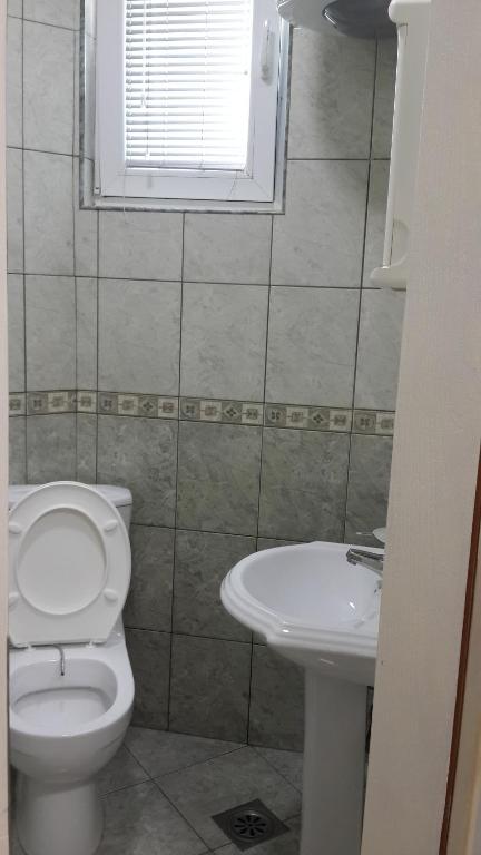 Koupelna v ubytování Apartmani Vila Ebra