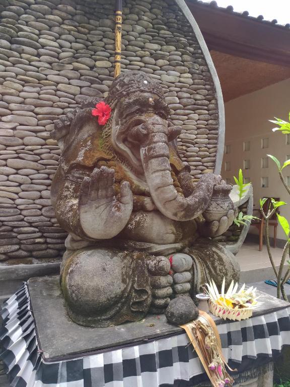 Zahrada ubytování Mekenyem House Ubud