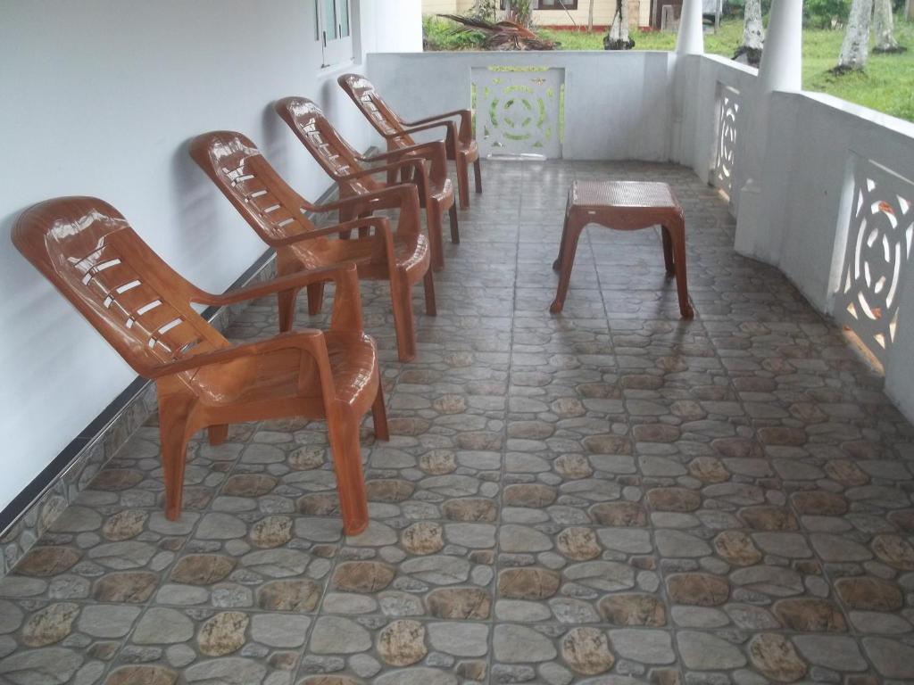 Posezení v ubytování Anura Home Stay