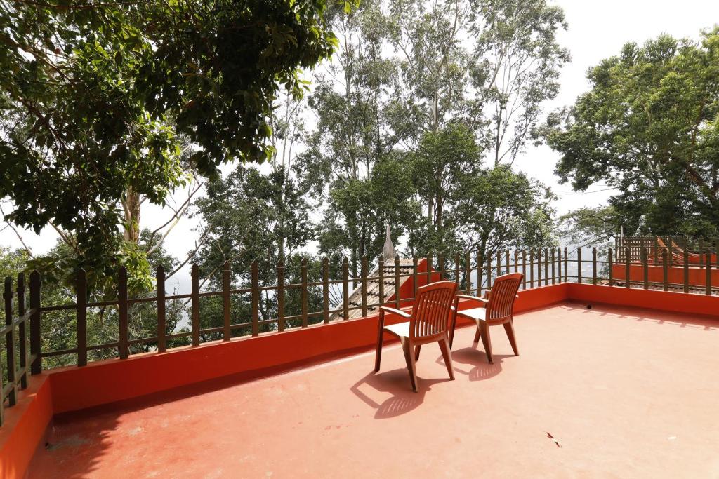 Balkón nebo terasa v ubytování Tea Valley Resort, Munnar