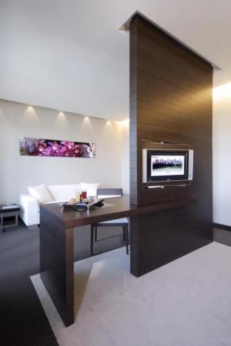 Kuchyň nebo kuchyňský kout v ubytování Hotel Selene Pomezia
