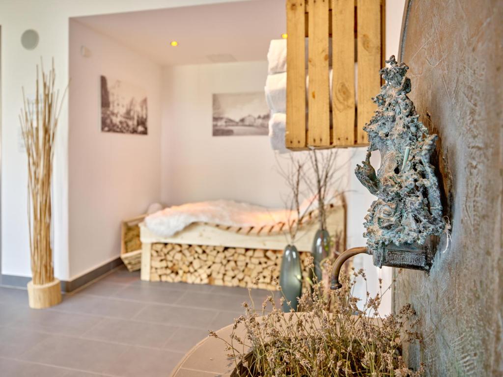 Postel nebo postele na pokoji v ubytování Fit Vital Aktiv Hotel DAS LUDWIG