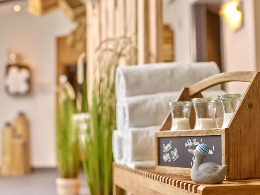 Posezení v ubytování Fit Vital Aktiv Hotel DAS LUDWIG