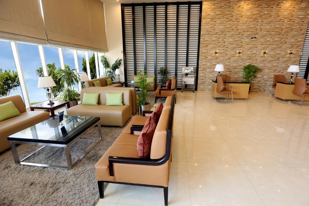 Posezení v ubytování V Hotel Fujairah