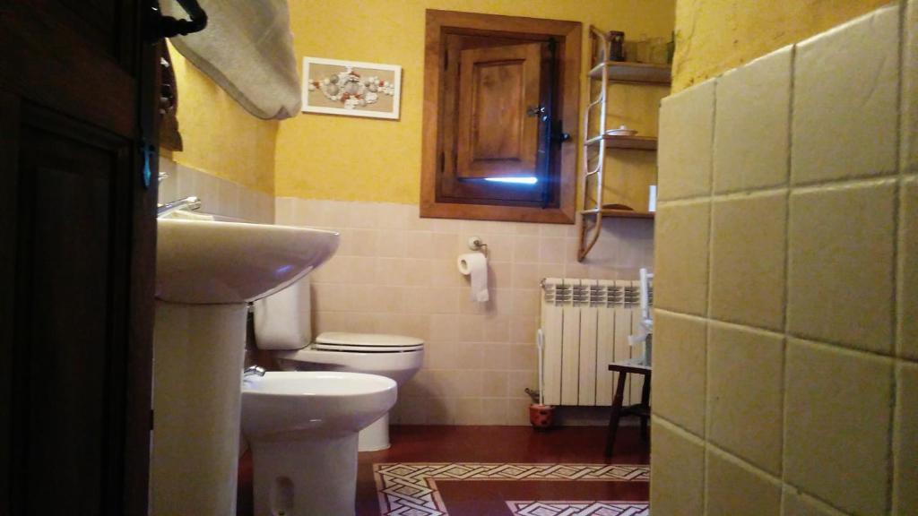 Kúpeľňa v ubytovaní La Solana, alojamiento y alfarería