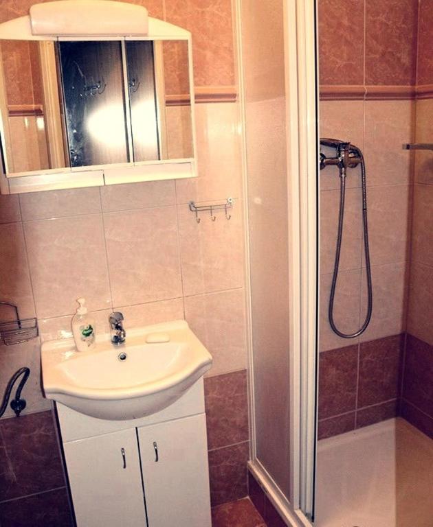 Łazienka w obiekcie Apartmány Pod Putimskou branou