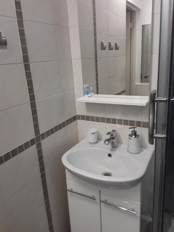 Koupelna v ubytování VBE apartments
