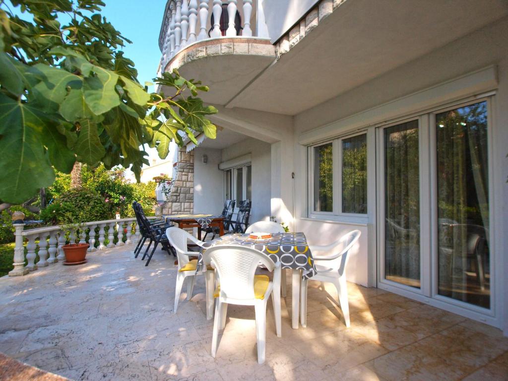 Balkón nebo terasa v ubytování Apartments Nadia 1493