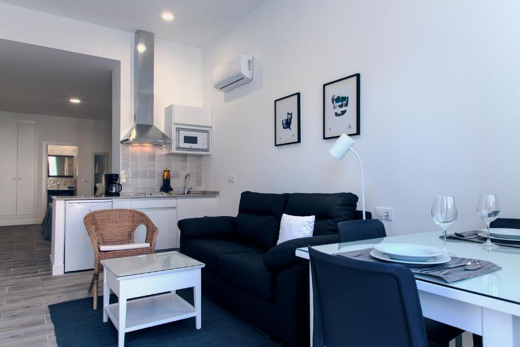Kuchyňa alebo kuchynka v ubytovaní Hotel Apartamentos MPD