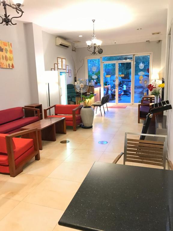 Posezení v ubytování DoDo Guesthouse