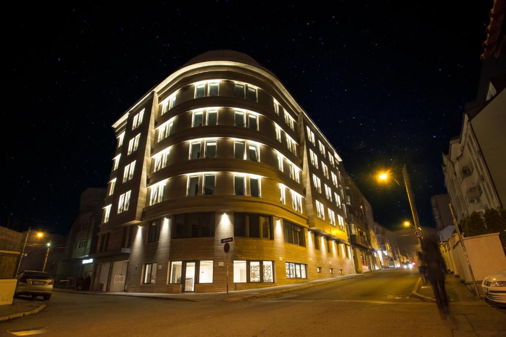Budova, kde se hotel nachází