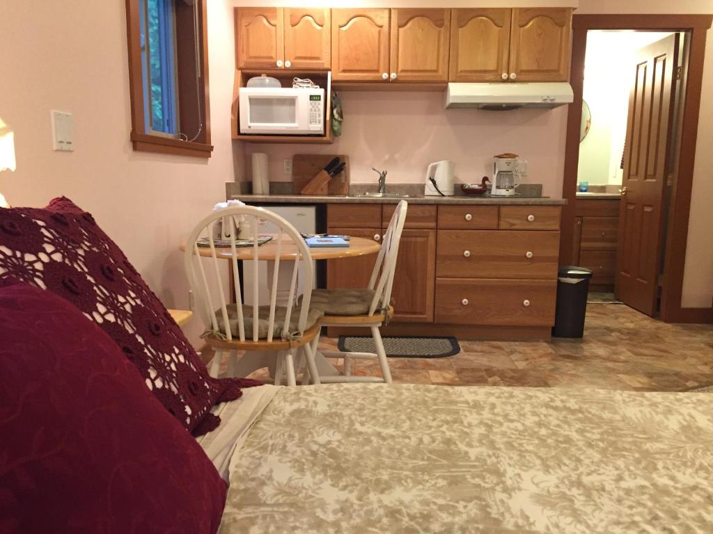 Dapur atau dapur kecil di Summerhill Guest House
