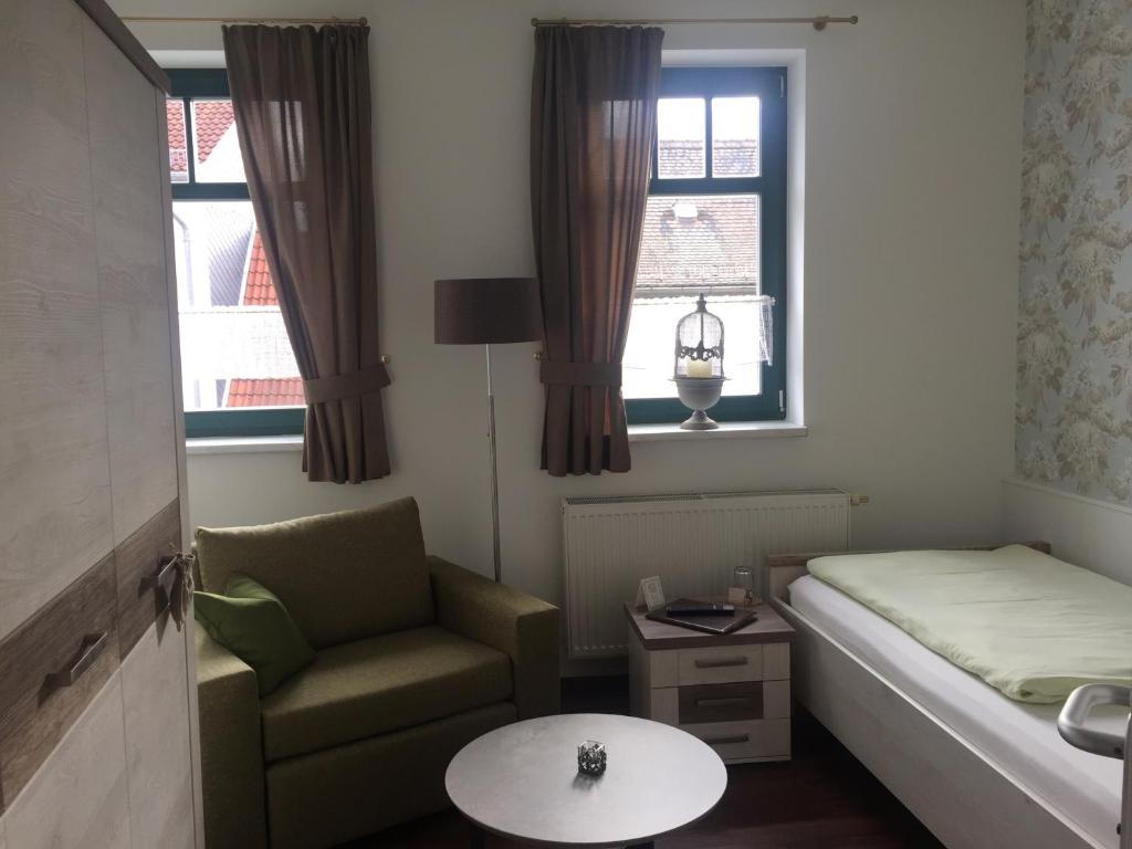 Postel nebo postele na pokoji v ubytování Hotel Trendtino