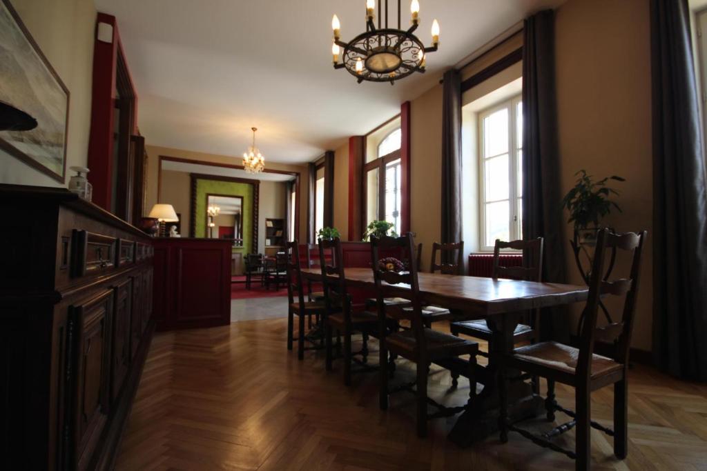 Posezení v ubytování Chambre D’hôtes Parc Johan