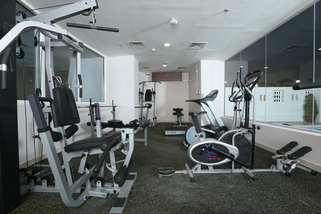Fitness center at/o fitness facilities sa The Victory Hotel