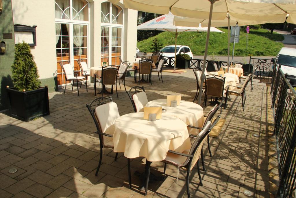 Restaurace v ubytování Luxury Garni Hotel Brix