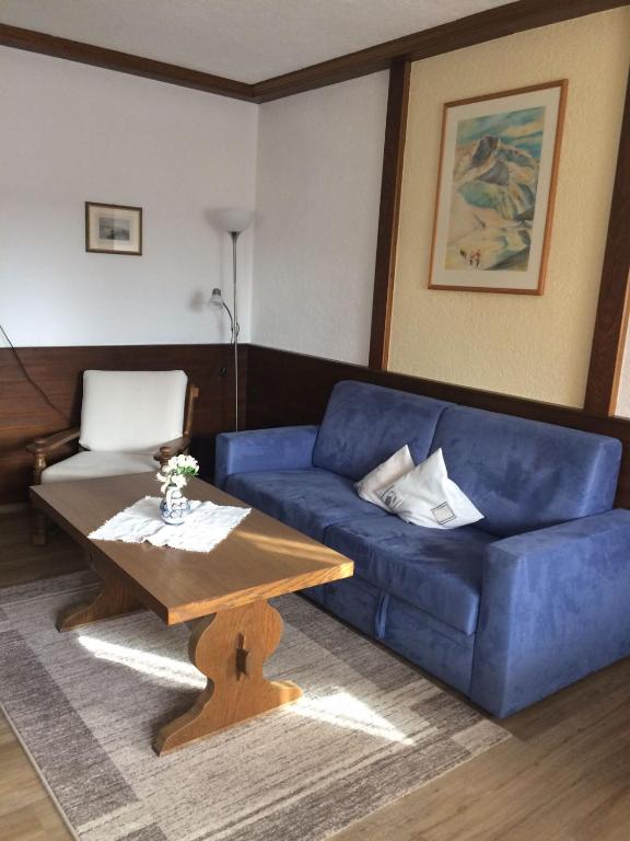 Istumisnurk majutusasutuses Gästehaus Friedl